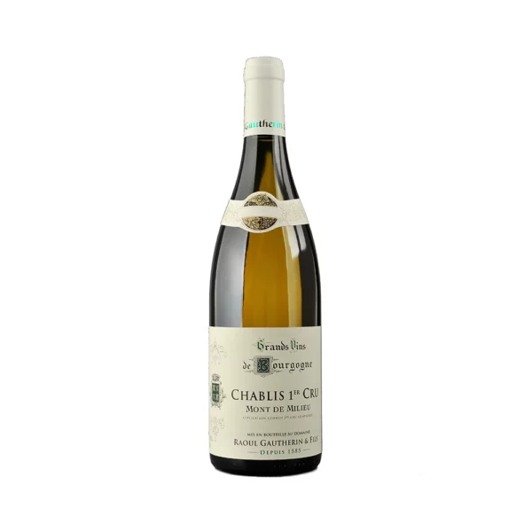 Бяло вино Шабли Премиер Крю Раул Гутрен – CHABLIS 1er Cru Mont de Milieu Domaine Raoul Gautherin